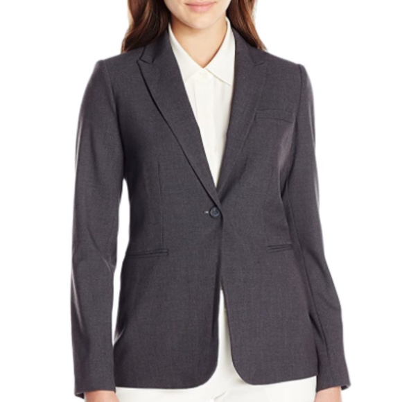 Calvin Klein Jackets \u0026 Coats | Calvin Klein Single Button Suit Jacket Blazer 6p | Color: Gray | Size: 6p | Trendheist's Closet